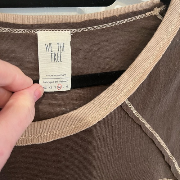 Free People Flutter Sleeve Top - Picture 4 of 5